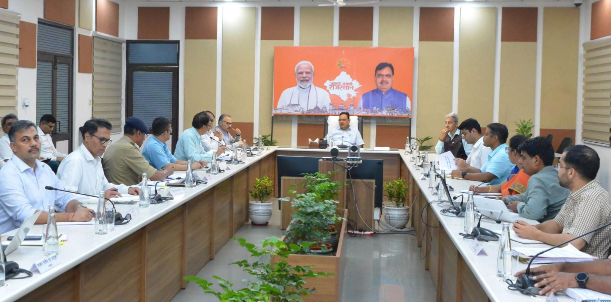 ट्रैफिक व्यवस्था को लेकर उच्च स्तरीय बैठक- जयपुर शहर में यातायात के सुचारू संचालन के लिए तुरंत उठाएं कदम, जयपुर को मिले स्मार्ट ट्रैफिक सिस्टम— मुख्यमंत्री श्री भजनलाल शर्मा