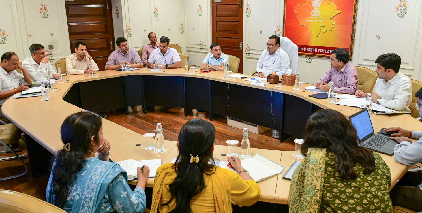 प्रवासी राजस्थानी मीट की तैयारियां समय से करें पूर्ण, उद्यमियों को प्रदेश में निवेश के भरपूर अवसर होंगे उपलब्ध, प्रवासी राजस्थानियों का सामाजिक व सांस्कृतिक जुड़ाव बनेगा मजबूत – मुख्यमंत्री भजनलाल शर्मा